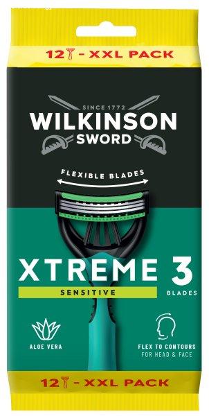 Wilkinson Sword Egyhasználatú borotva férfiaknak Wilkinson Sensitive Comfort
12 db