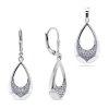 Brilio Silver Gyengd ezst kszerszett SET207W (medl, flb