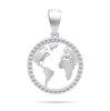 Brilio Silver Ezst medl Fldgmb cirknium kvekkel PT135W