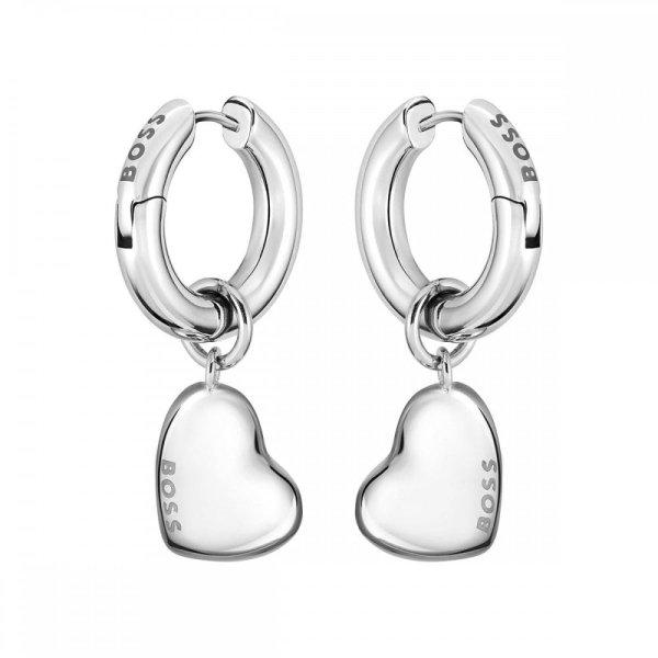 Hugo Boss Elegáns 2 az 1-ben acél fülbevaló Honey Love 1580640