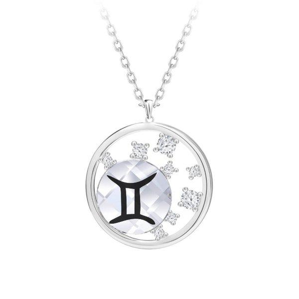 Preciosa Ezüst nyaklánc cseh kristállyal Ikrek Sparkling Zodiac 6150 86
(lánc, medál)