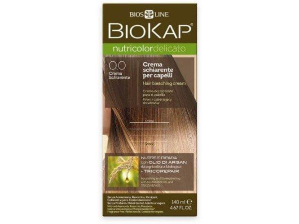 Biokap NUTRICOLOR DELICATO - Hajfesték - 0.0 Világosító 140 ml