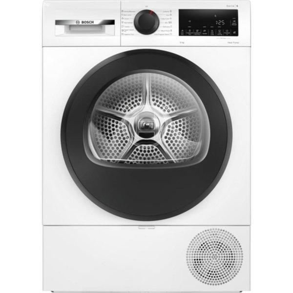 Bosch WQG243DNBY hőszivattyús szárítógép 9kg fekete ajtó Serie6