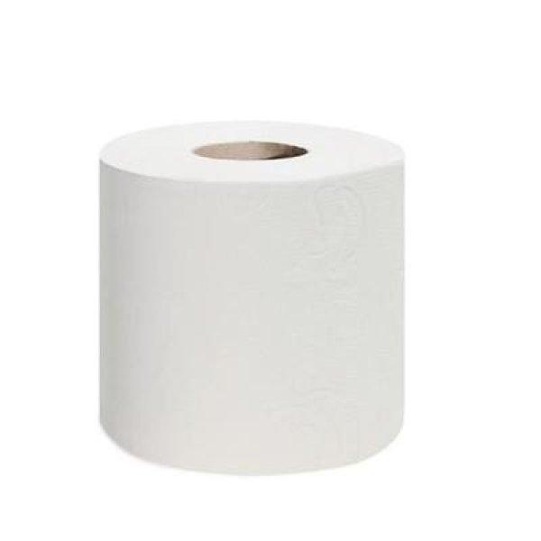 Toalettpapír, T4 rendszer, 2 rétegű, 12,5 cm átmérő, Advanced, TORK,
fehér