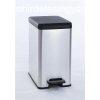 Pedlos szemetes, 25 l, CURVER "Slim Bin", fekete-
