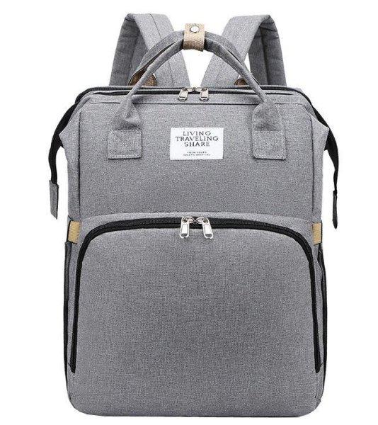 Mommy backpack gray packaging 1 pc