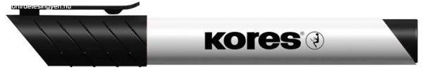 Tábla- és flipchart marker, 3 mm, kúpos, KORES "K-Marker XW1",
fekete