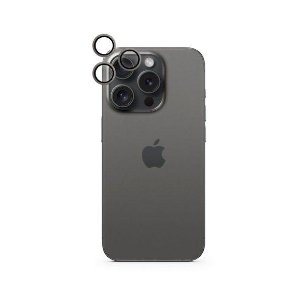 Epico Aluminium Lens Protector for Apple iPhone 15 Pro / 15 Pro Max - fekete
titan