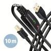 AXAGON ADR-210B, USB 2.0 A-M -> B-M aktv csatlakoztat / re