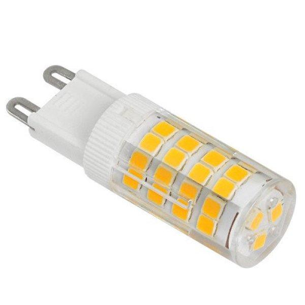 LED FÉNYFORRÁS, G9, SMD2835, 3,5W, 320LM, 38MA, 3000K, 360°, 230V/AC,
SZILIKON BRÍTÁSSAL