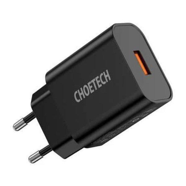 Choetech Q5003 Quick Charge 18W Adapter Black