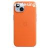Apple iPhone 14 Leather Case with MagSafe Orange