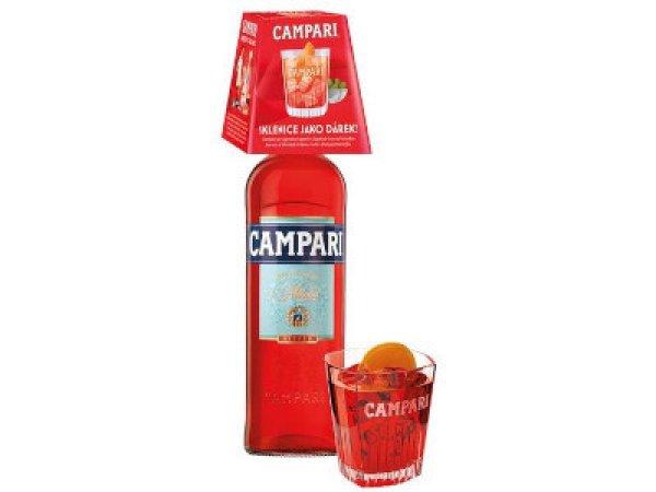 Campari Bitter 0,7L 25% + pohár X