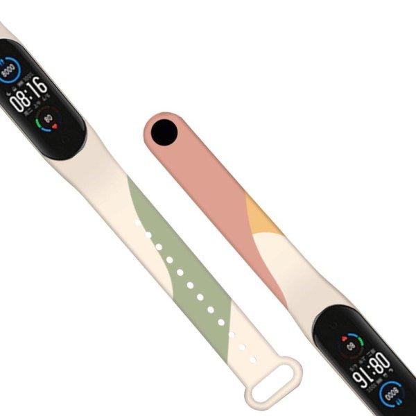 Strap Moro okosóra csereszíj Xiaomi Mi Band 6 / Mi Band 5 csereszíj camo
fekete (5) tok