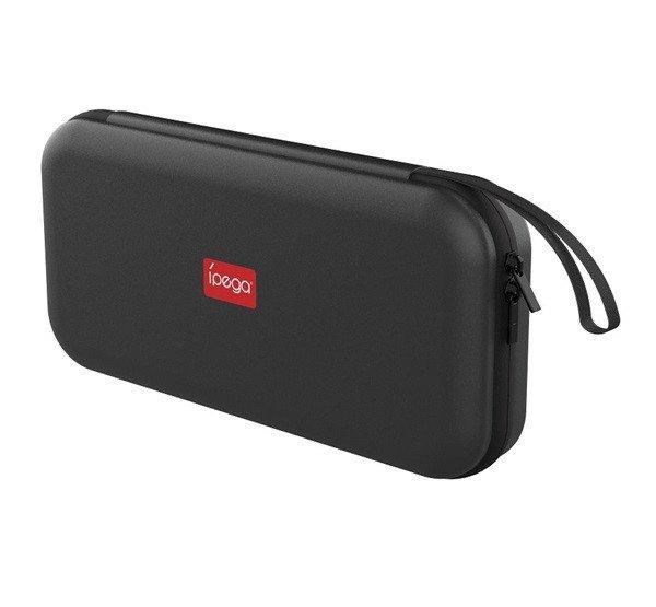IPEGA tok (ütésállóság, EVA anyag, belső zseb, 6 játék kártya hely,
kézpánt) FEKETE Nintendo Switch 2