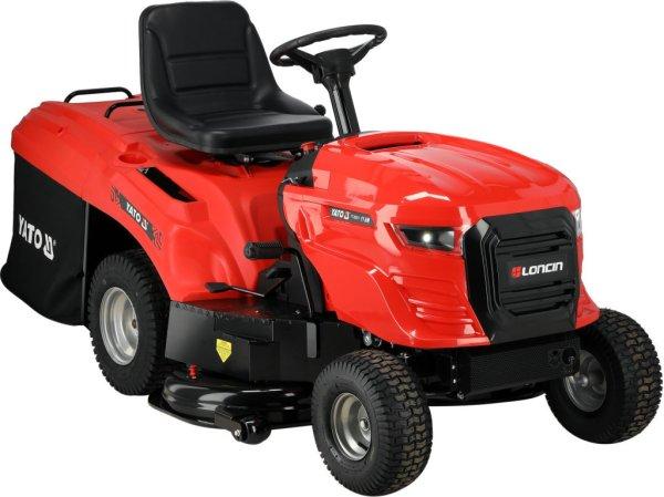 Benzines fűnyíró traktor 11 kw, 107 cm LONCIN motor