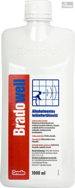 BradoWell ALKOHOLMENTES felületfertőtlenítő - 1000ml spray