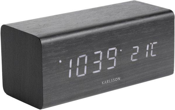 Karlsson Divatos LED ébresztőóra - óra KA5652BK