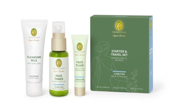 Primavera Hidratáló bőrápoló ajándékszett Hydrating (Starter & Travel
Set)