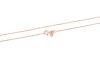 Beneto Exclusive Aranyozott ezst lnc Anker AGS1286-ROSEGOL