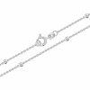Brilio Silver Ezst lnc golykkal CN002W 50 cm