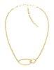 Calvin Klein Bjos, aranyozott nyaklnc Sculptural 35000354