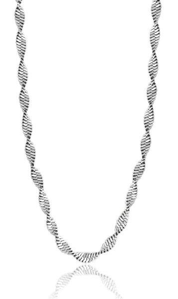 S'Agapõ Elegáns acél lánc Kígyólánc Chunky SHK45