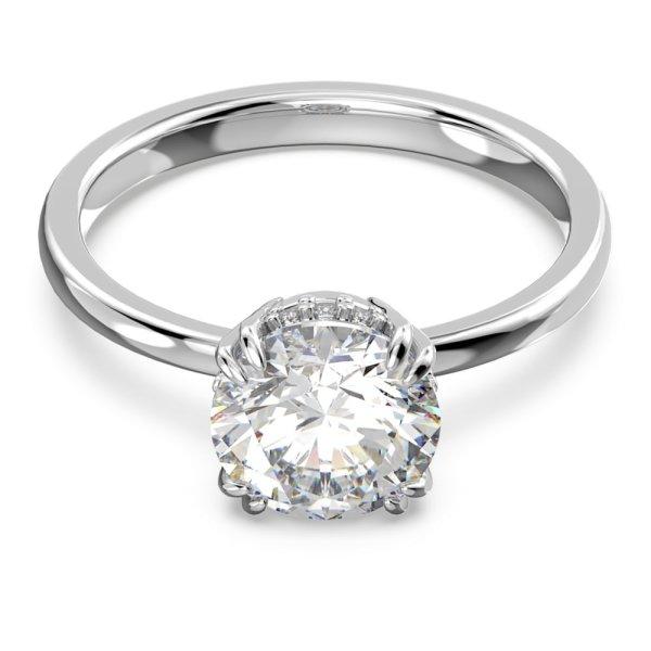 Swarovski Átlátszó kristály eljegyzési gyűrű Constella 5642635 50 mm