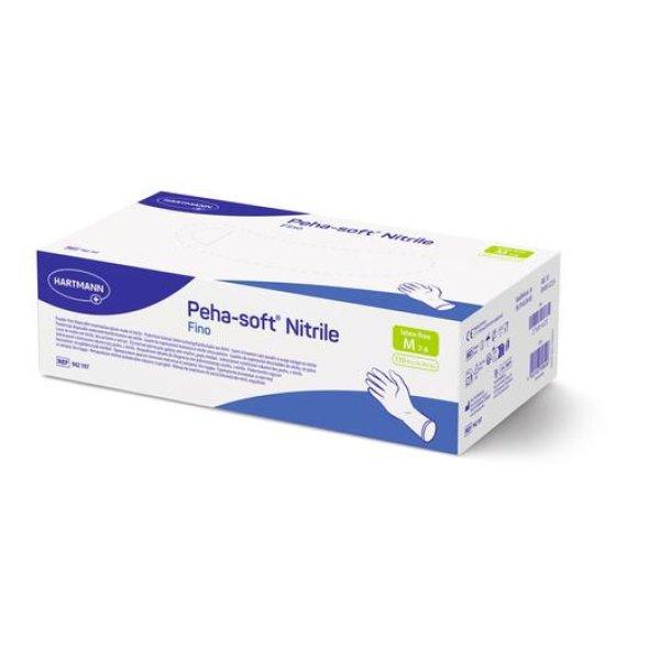 Peha-soft® nitrile fino vizsgálókesztyű (M; 150 db)