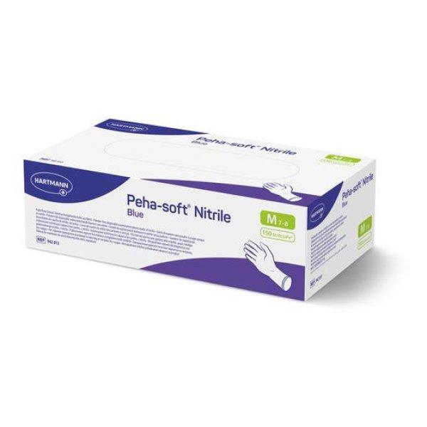 Peha-soft® Nitrile Blue vizsgálókesztyű több méretben