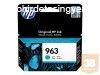 HP 963 Cyan Original Ink Cartridge