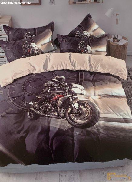 3D ágynemű motoros 3 részes - Száguldó motoros