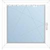 120x120 Manyag ablak / BNY /  2 rteg vegezs