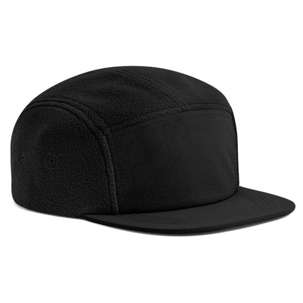 Beechfield Környezettudatos „Camper” outdoor sapka újrahasznosított
mosott fleece-ből - Fekete