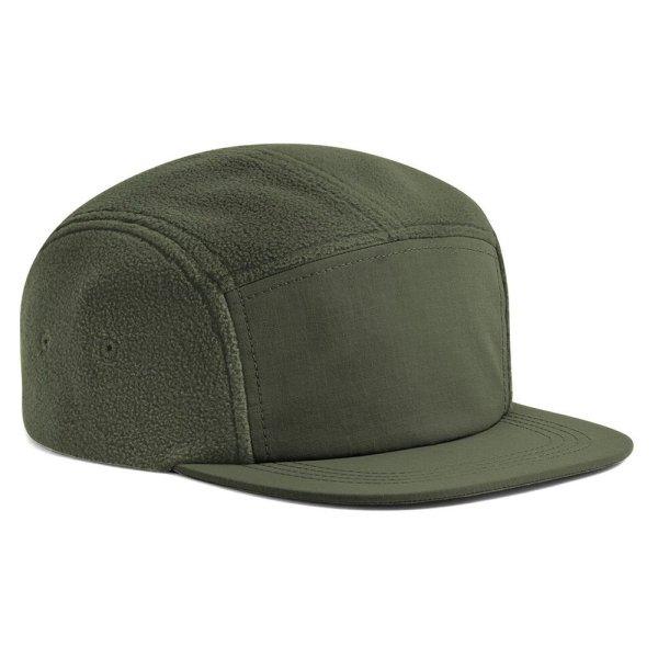 Beechfield Környezettudatos „Camper” outdoor sapka újrahasznosított
mosott fleece-ből - Olív