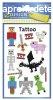 Tetovls matrica szett, pixel formk, Minecraft minta 7,5x1