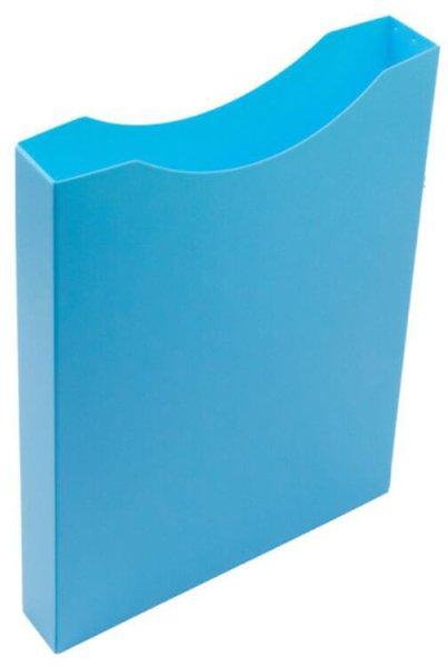 Műanyag, nyitott füzetbox, A/4, PASTELINI, kék