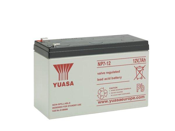 Yuasa NP7-12 12V 7Ah F1