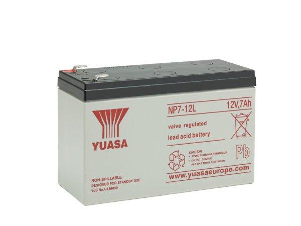 Yuasa NP7-12L 12V 7Ah F2