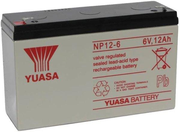 Yuasa NP12-6 6V 12Ah akkumulátor