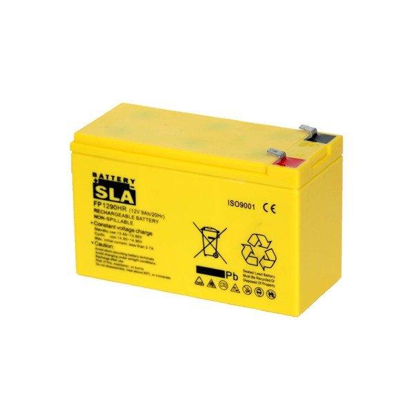 SLA FP1290HR 12V 9Ah gondozás mentes Highrate AGM akkumulátor T2