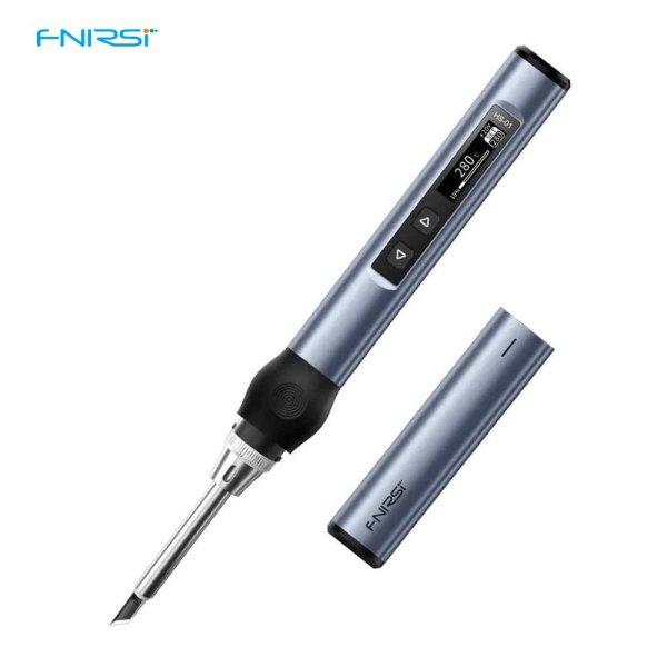 FNIRSI HS-01 - smart forrasztópáka kiegészítőkkel: kompakt méret, gyors
melegítés, szabályozható hőmérséklet, OLED kijelző