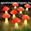 8 db napelemes gomba formj kerti  lmpa szett XC1666513