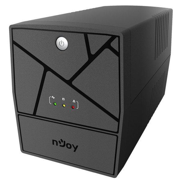 NJOY Szünetmentes 1500VA - Keen 1500 (4 Schuko, line-interaktív, RJ11/45
vonalvédelem, fekete)