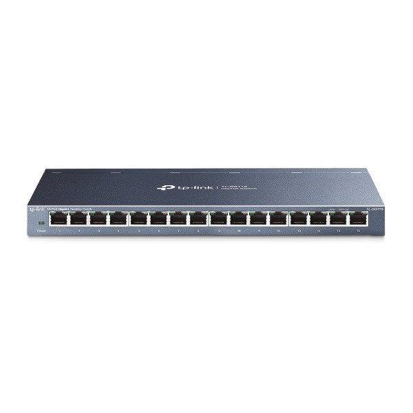 TP-Link Switch - TL-SG116 (16 port, 1Gbps; fém ház)
