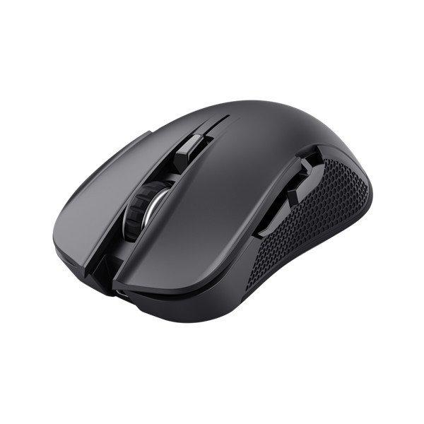 Trust Egér Gamer Vezeték nélküli - GXT923 Ybar (Optikai érzékelő;
7200DPI; 6 gomb; LED; gumizott külső; fekete)