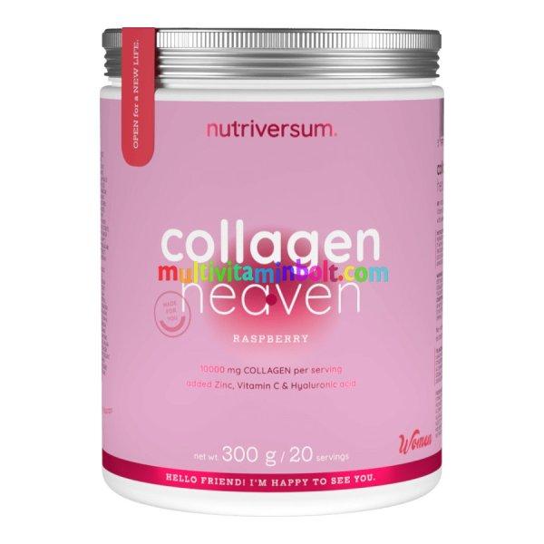 Collagen Heaven - 300 g - málna - Nutriversum