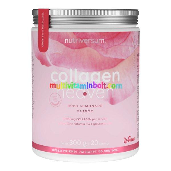 Collagen Heaven - 300 g - rózsa-limonádé - Nutriversum