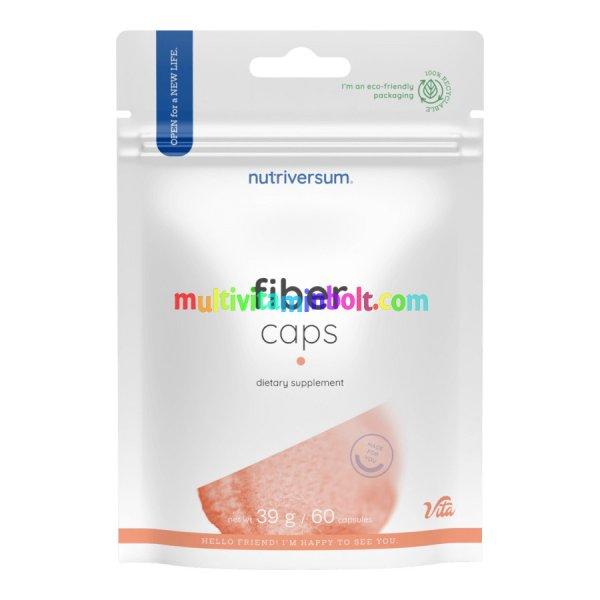 Fiber Caps - 60 kapszula - Nutriversum
