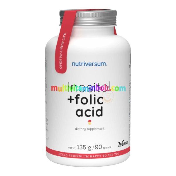 Inositol + Folic Acid - 90 tabletta - Nutriversum